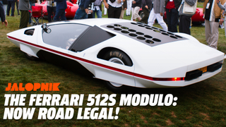 Thank God The Spaceship Ferrari 512S Modulo Won't Spend the Rest of Its Life Rotting in a Museum